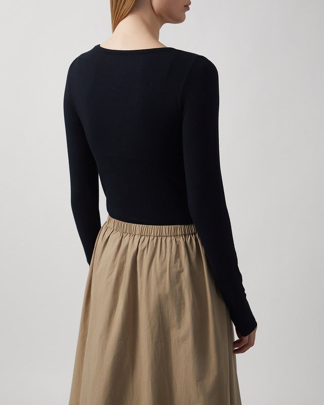 Wakakuu Icons Top Zoe Modal  Black S