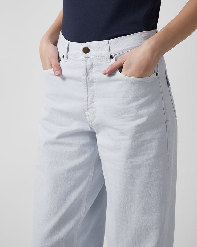 Haikure Jeans Bethany Twill 45 Light blue wash 27