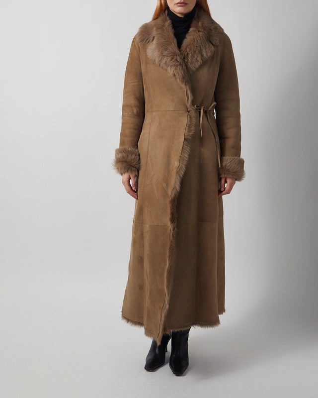 Nour Hammour Coat Joni Mink FR 38 (EUR 36)