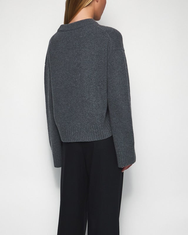 Wakakuu Icons Sweater Dublin Wool Cashmere Grey S