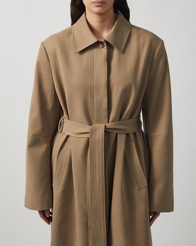 Wakakuu Icons Jacket Teri Trenchoat Beige M