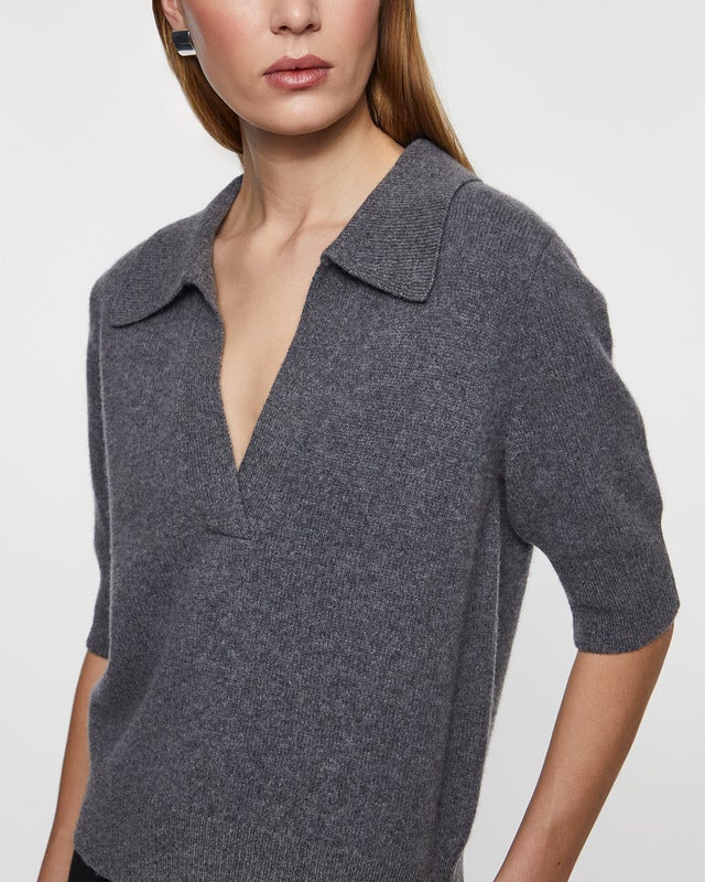 Wakakuu Icons Top Lisabon Wool Cashmere Grey M