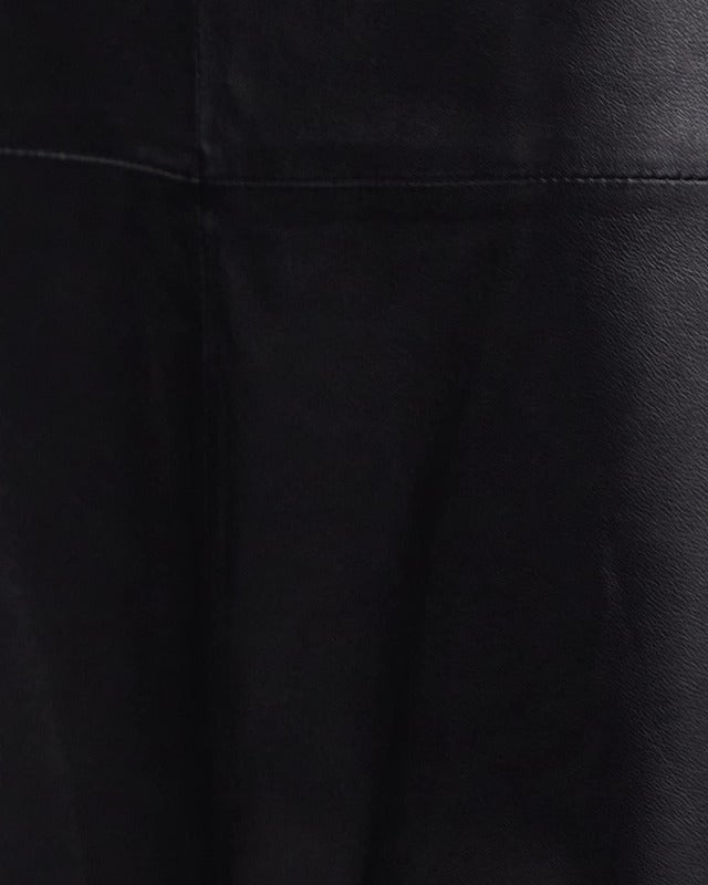Wakakuu Icons Skirt Lamb Leather Black 42