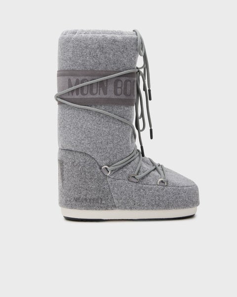 Moon Boots Icon Felt Grey 1