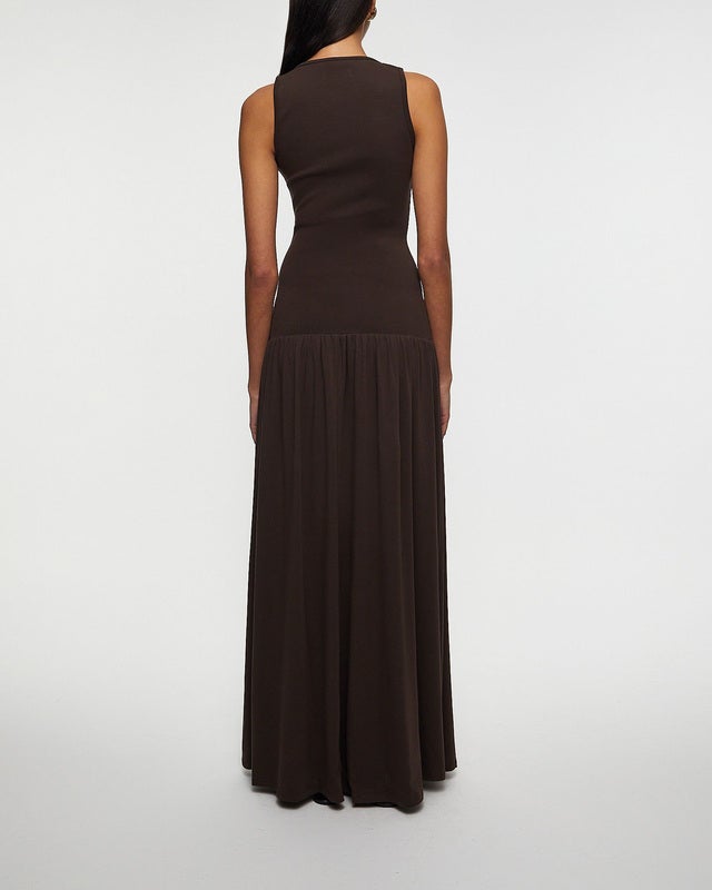 Wakakuu Icons Dress Tilos Brown XL
