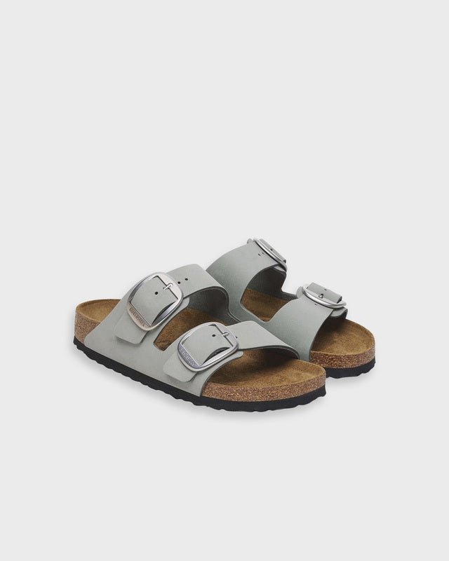 Birkenstock Sandals Arizona Big Buckle LENB Sage EUR 38