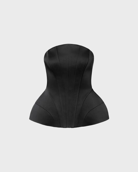 Top Bellina Sculpted Corset Black 1