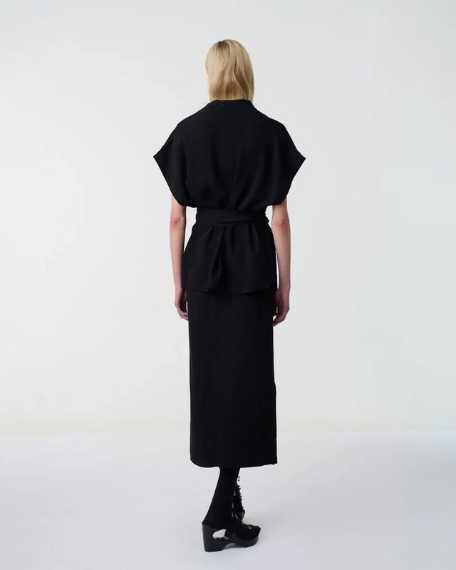 LEONI Skirt Aeren Double Viscose Black 38