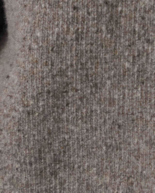 RÓHE Cardigan Statement Mouliné Taupe 40
