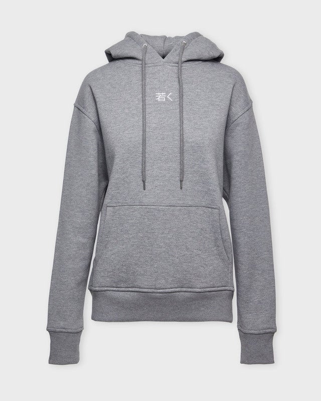 Wakakuu Icons Hoodie Unisex Logo Grey M