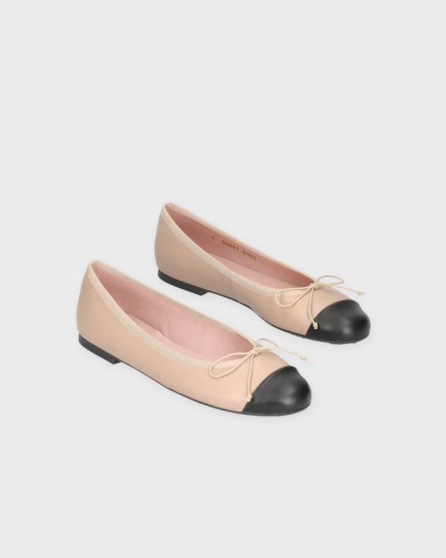 Pretty Ballerinas Ballerina Nicole Beige/svart EUR 38