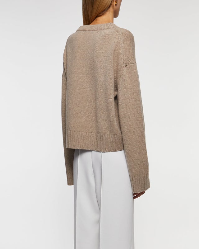 Wakakuu Icons Tröja Dublin Wool Cashmere Sand XS