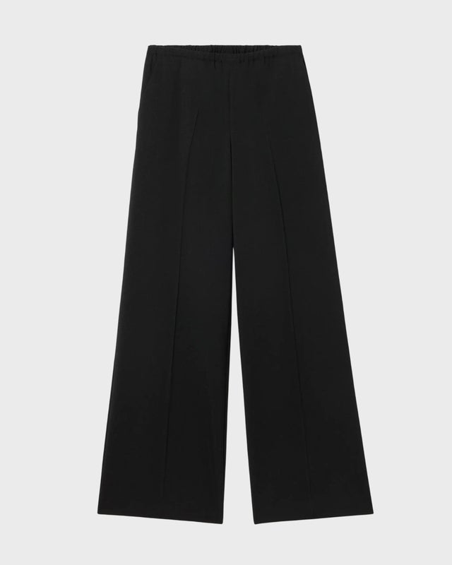 Dagmar Byxor Elastic Wool Svart 38