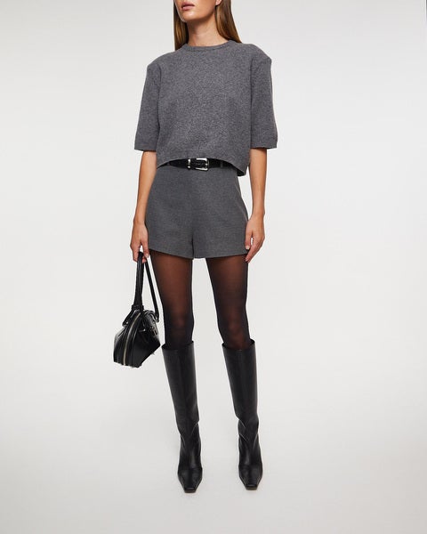 Shorts Anjo Wool Grey 2