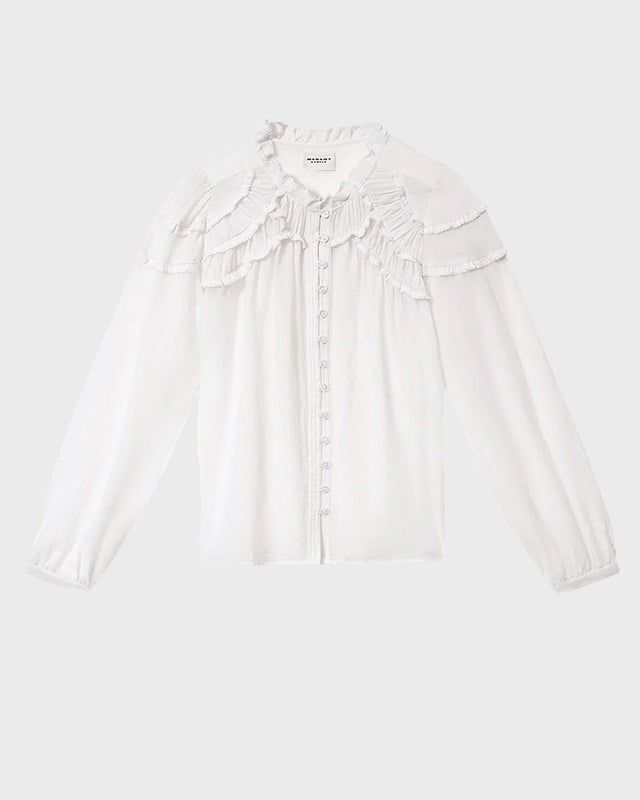 Isabel Marant Étoile Blouse Christa White FR 38 (EUR 36)