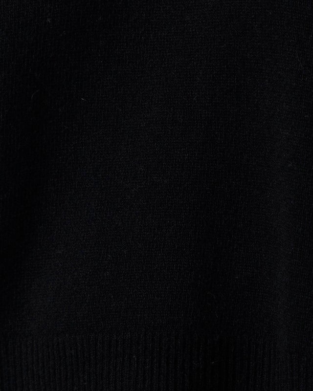 Dagmar Sweater Soft Wool Scoop Knit Black S