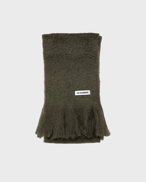 PLAIN SCARF mörkgrön ONESIZE 1