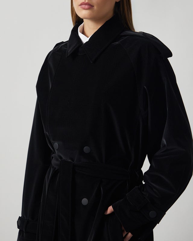 Rains Coat Trench W3 Grey M