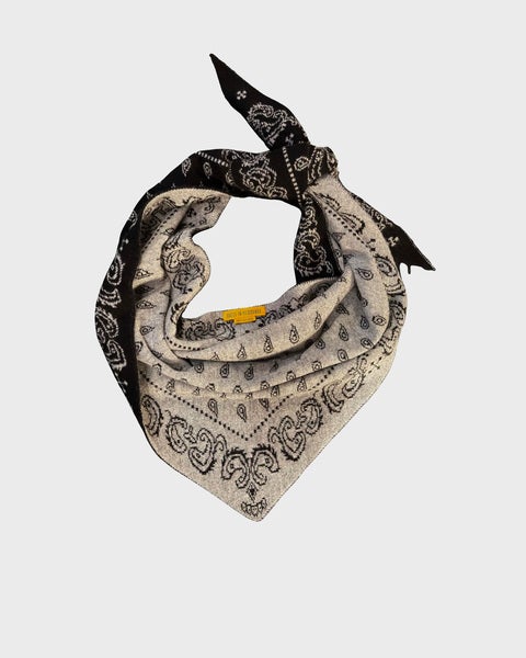 Cashmere Scarf The Wild Rag Svart/grå ONESIZE 2