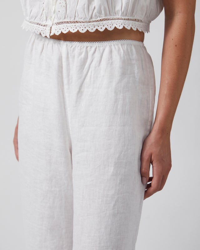 DÔEN Linen Pants Lavon S