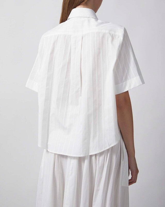 Dagmar Shirt Short Sleeve Cotton White 38