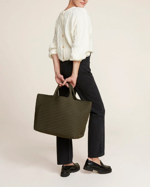 Väska St Barths Large Tote Grön ONESIZE 2