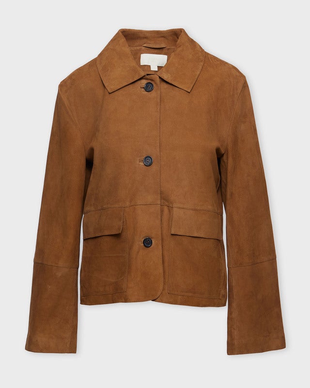 Wakakuu Icons Jacka Coco Suede Brun S