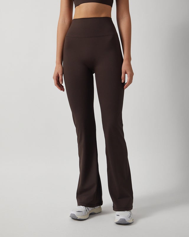 Sisterly tribe Leggings Softsculpt Flared Leggings Regular Espresso XS