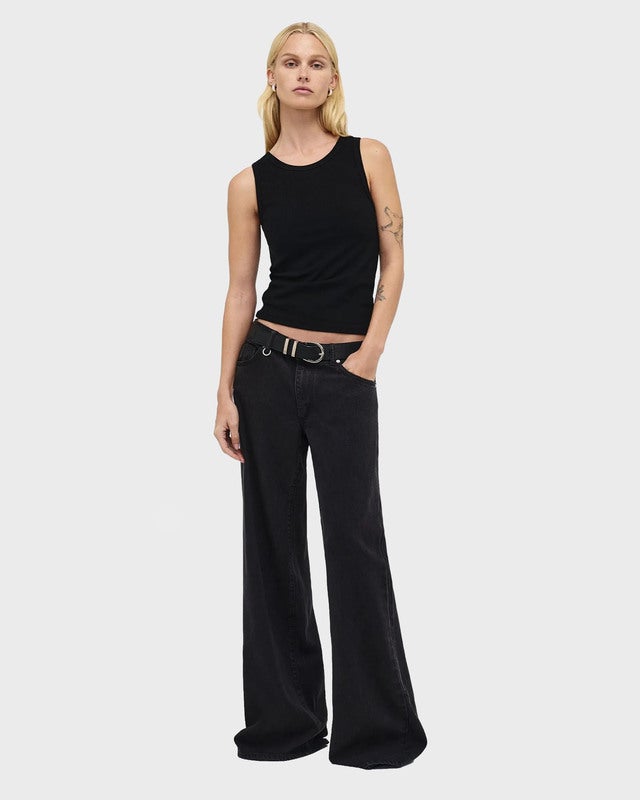 NEUW Jeans Milla Wide Washed Black W25/L32