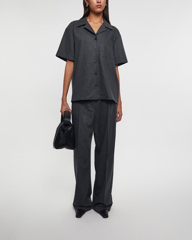 KHAITE Trousers August Pant Grey US 4 ( EUR 36)