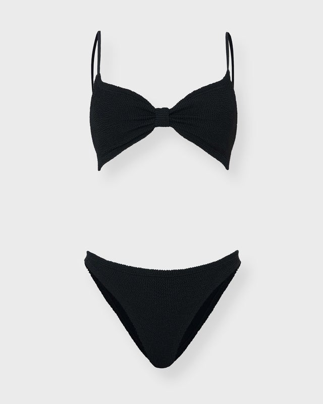 Hunza G Bikini Alicia  Black ONESIZE