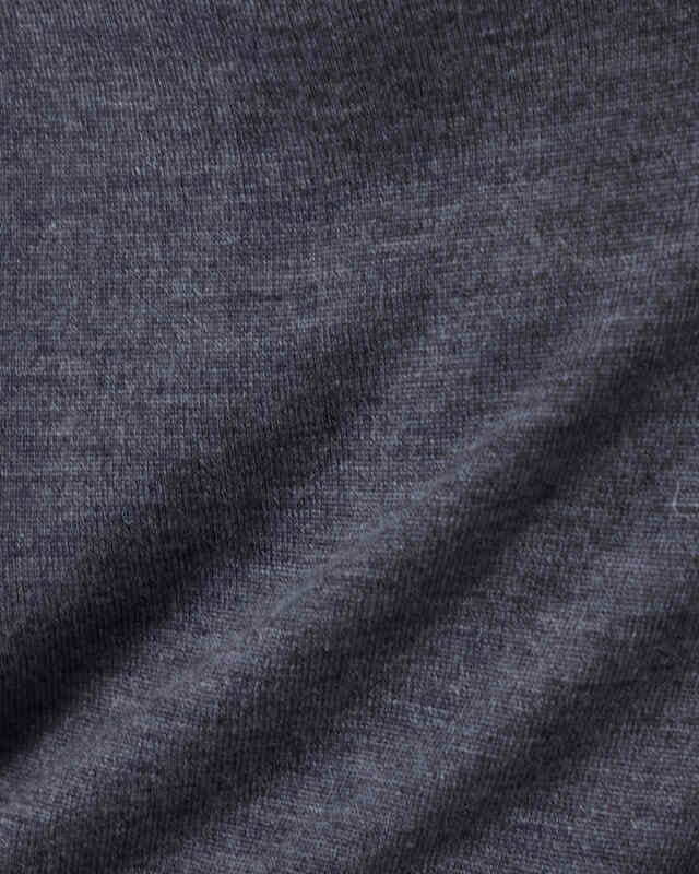 Wakakuu Icons Sweater Angler Merino Wool V-Neck Grey XL