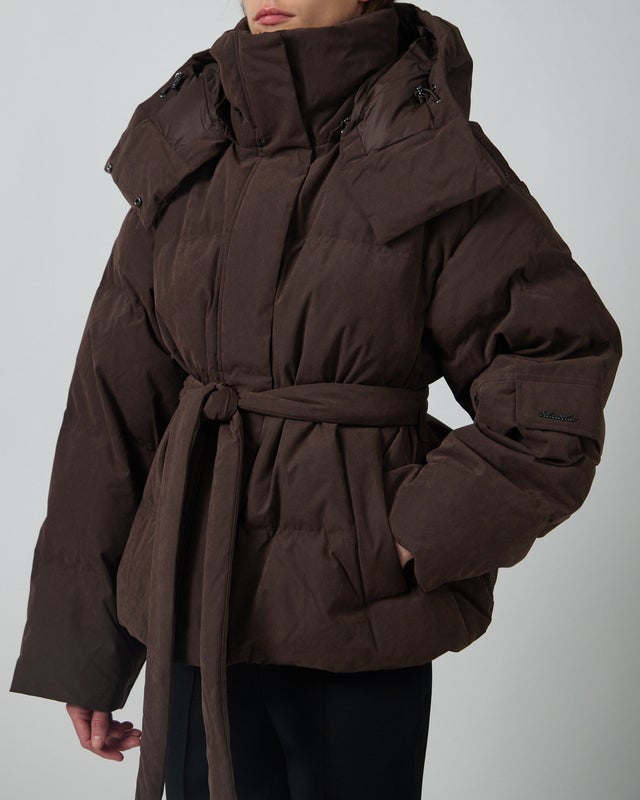 Holzweiler Down Jacket Steilia Brushed Down Jkt Dark brown M