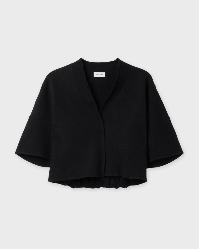 Dagmar Cardigan Short Wool Black S
