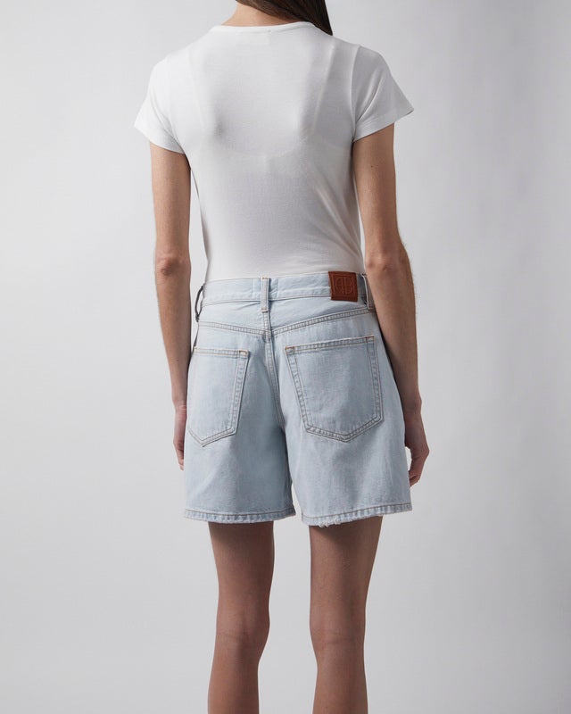 ANINE BING Shorts Delaney Washed blue 26