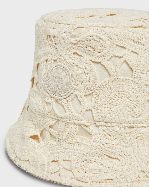  Bucket Hat Macramé Grön ONESIZE 2