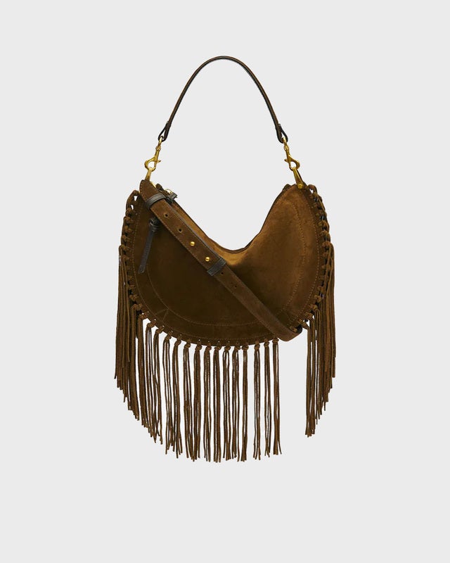 Isabel Marant Bag Oskan Soft Zip Bronze ONESIZE