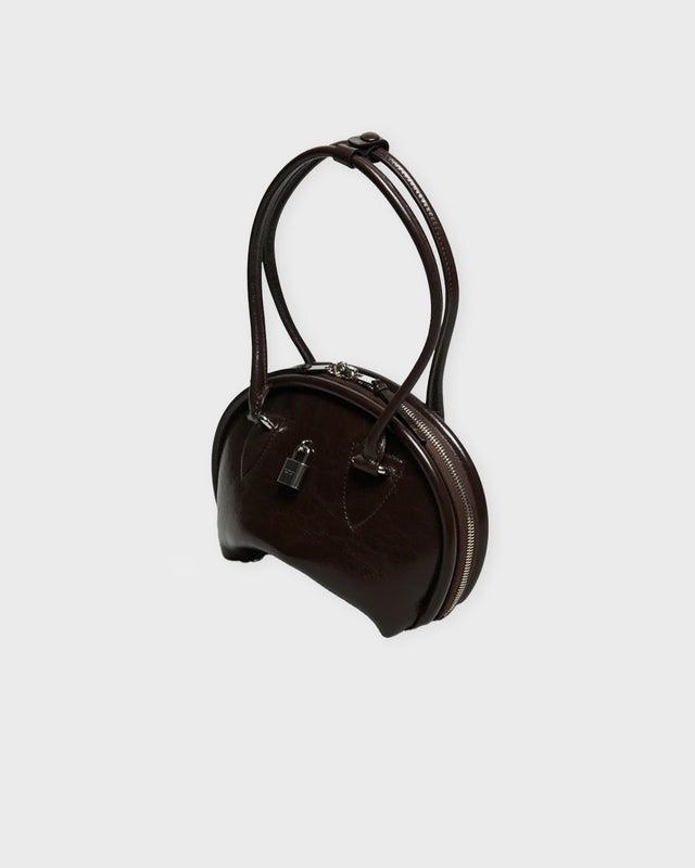 Acne Studios Bag Mini Bowlina Shoulder Chocolate ONESIZE