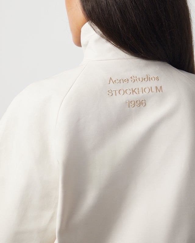 Acne Studios Jacket Zip Logo Taupe 34