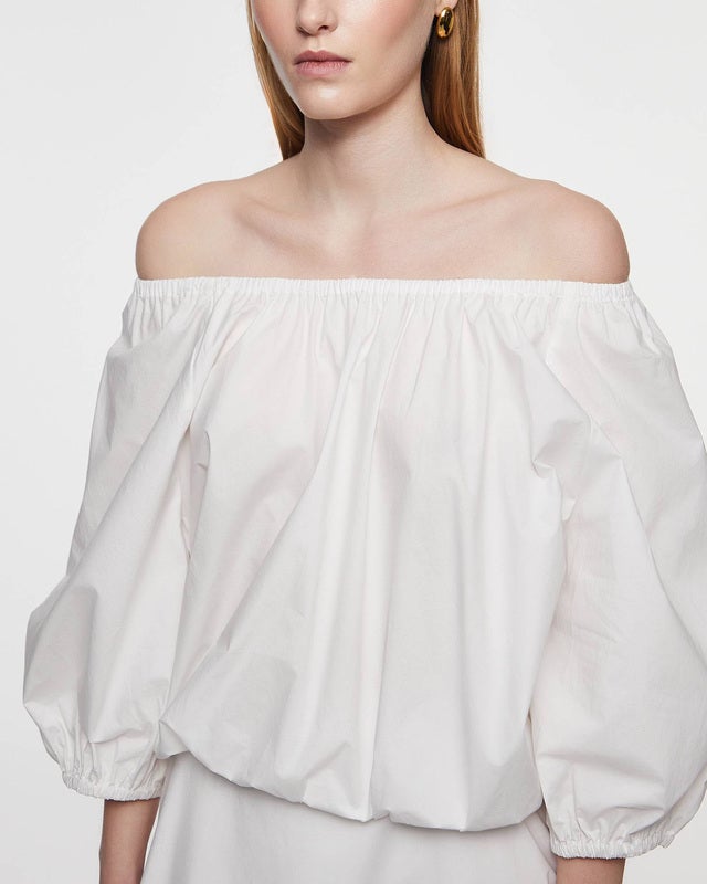 By Malene Birger Blus Lelow Vit 40