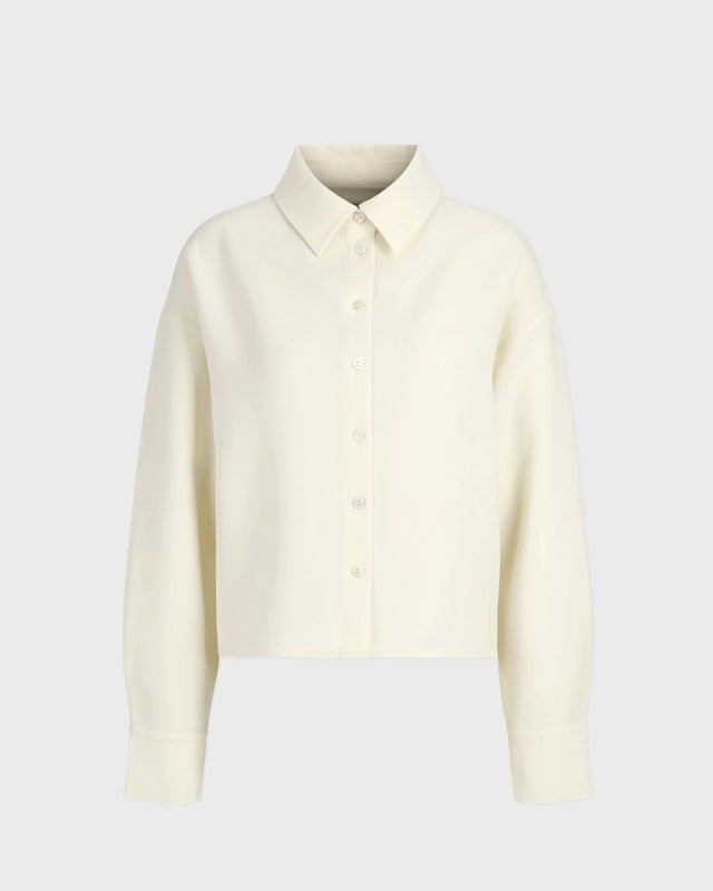 Almada Shirt Fawn Crepe  Cream S
