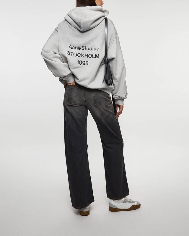 Acne Studios Acne Studios Logo Hoodie Light grey S