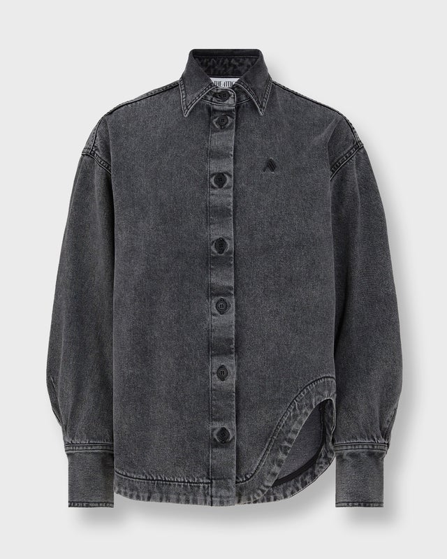 The Attico Shirt Eliza Bomber  Black IT 42 (EUR 38)