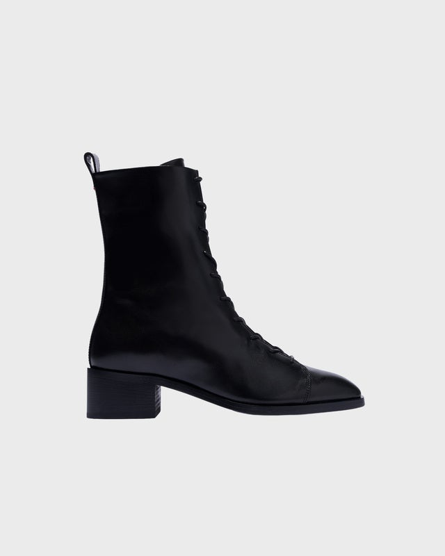 Aeyde Ankle Boot Noel Calf Leather Black EUR 40