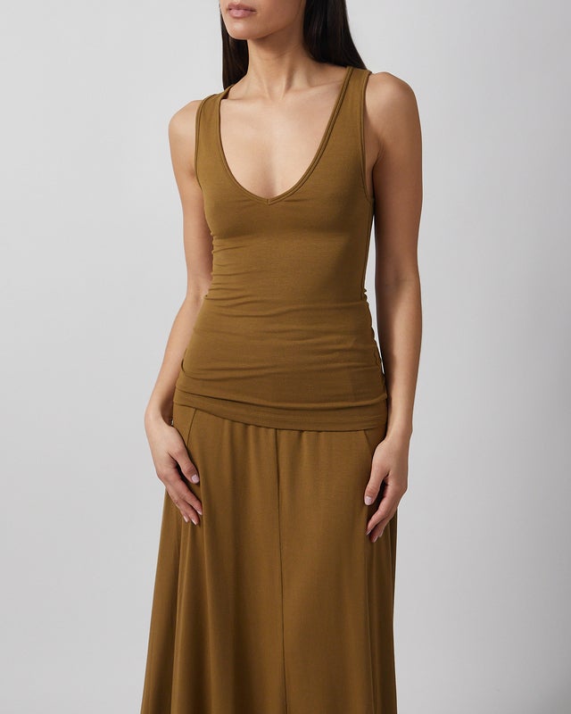 Wakakuu Icons Top Lotus Modal Toffee S