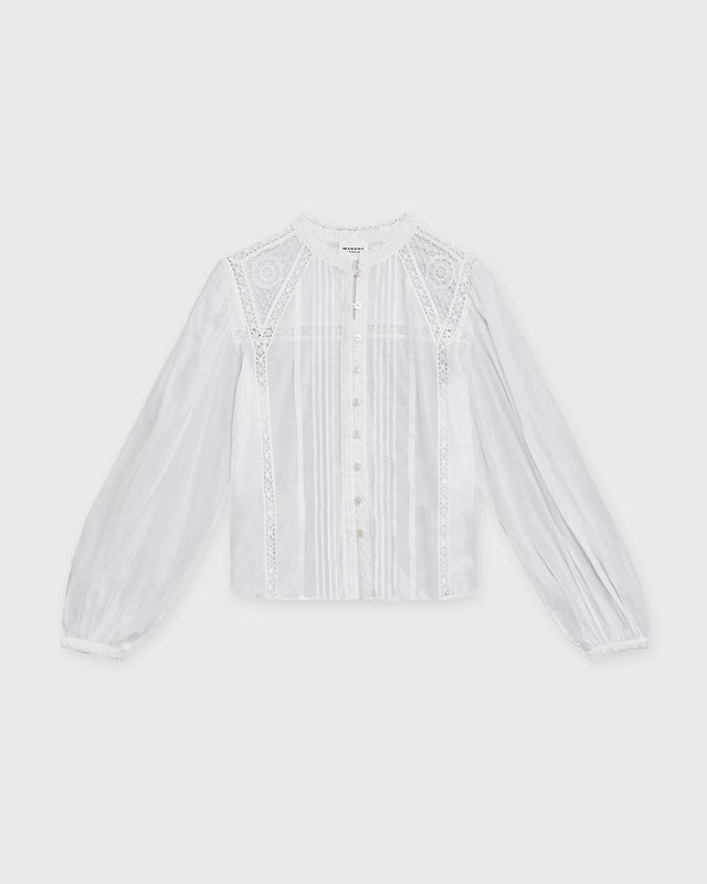 Isabel Marant Étoile Blouse Greicy White FR 36 (EUR 34)