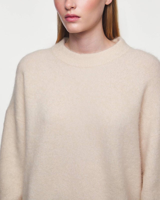 Filippa K Sweater Fluffy Relaxed  Beige S