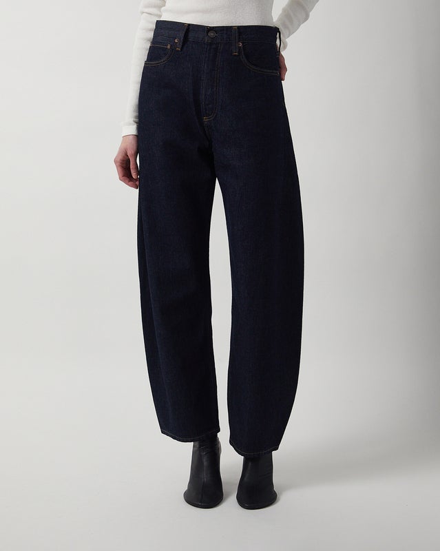 AGOLDE Jeans Luna Pieced Jean H/R CRV Taper Dark indigo 26