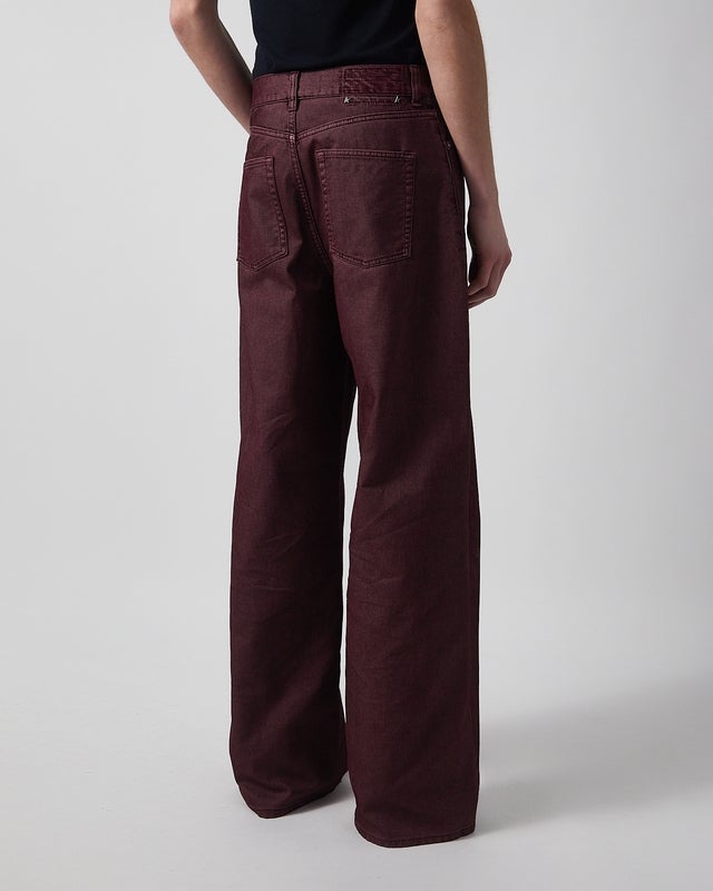 Golden Goose Deluxe Brand Jeans Journey Melody Boyfriend Bordeaux 25