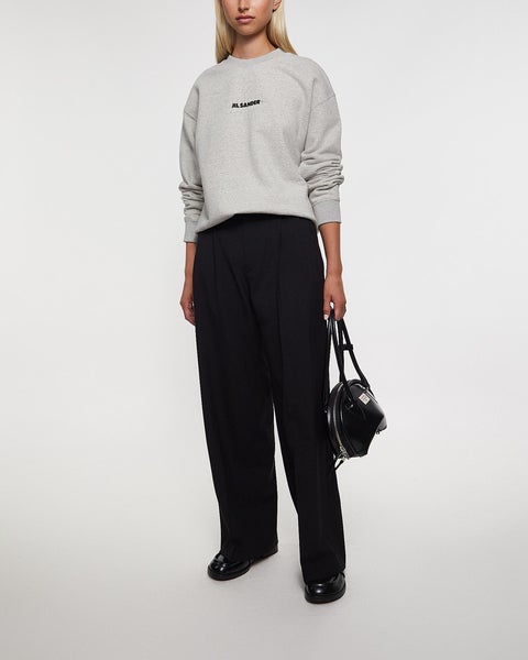 Sweatshirt Logo Relaxed Grön/grå 2